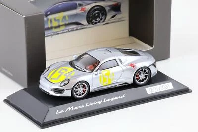 1:43 Spark Porsche Le Mans Living Legend #154 Argento Wap Rivenditore - Immagine 1 di 3