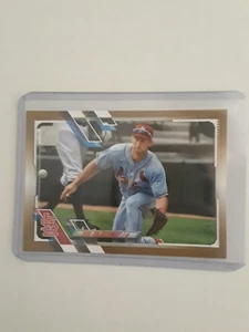 2021 TOPPS PAUL GOLDSCHMIDT GOLD BORDED SP#1273/2021-CARD & YANK HOFER-#229 - Foto 1 di 2