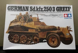Tamiya German Sd.kfz.250/3 Greif 1:35 Scale Model Kit w/Romme1/35 No.113-SEALED! - Picture 1 of 5