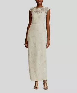 Abito da donna Lauren Ralph Lauren floreale in pizzo. Taglia: 8 - Foto 1 di 12