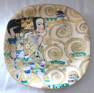 GUSTAV KLIMT ~ Phantastische Meisterwerke 3. BRADEX Sammelteller: Die Erwartung - Picture 1 of 2