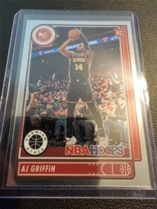 2022-23 Panini Chronicles Basketball Hoops Premium Stock AJ Griffin RC - Picture 1 of 2