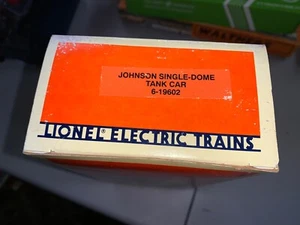 Lionel Johnson Single-Dome Tank Car, 6-19602, gebraucht, Box Fair Cond - Bild 1 von 5
