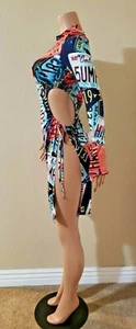 Summer Maxi Dress Multi-colored - Picture 1 of 8