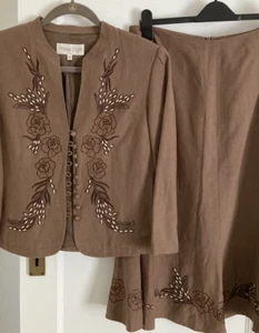 Phase Eight Brown Ladies Suit - Picture 1 of 8