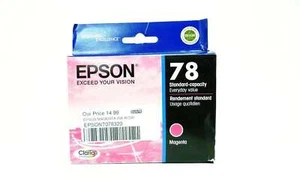 Epson 78 Claria Hi-Definition Magenta Ink Cartridge - Picture 1 of 2