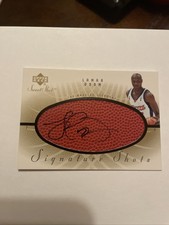 2002 Upper Deck Sweet Shot Lamar Odom Rookie Auto Signature Shots Clippers