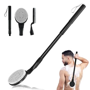 Back Scrubber for Shower 25.7"Bath Brush Long Handle for for Men Women - Picture 1 of 7