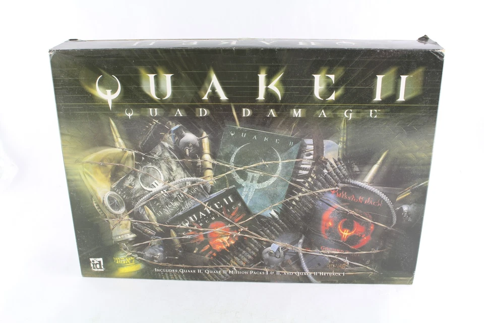Quake II: Quad Damage Collector's Collectors PC Cd Rom Big Box Edition Game - Image 1 of 4