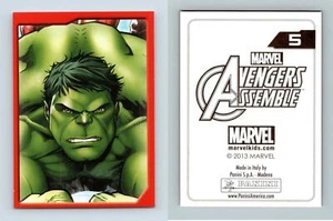 Hulk #5 Marvel Avengers Assemble 2013 Panini Sticker - Picture 1 of 1