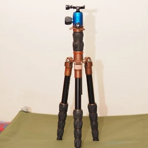 3 Legged Thing EVO3 Punks Vyv Aluminum Travel Tripod and Mohawk Ball Head - Picture 1 of 7