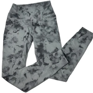NOBULL Leggings Women's XS Gray Tie Die High Rise Full Length 27" Inseam - Picture 1 of 5
