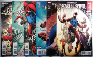 BEN REILLY The SCARLET SPIDER (6) comic run #1 2 3 4 5 6 Marvel 1st print set - Picture 1 of 7