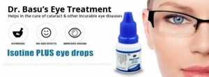 Eye Drops OFFICIAL FRESH NEW Isotine Plus USA Care Glaucoma Cataracts Red Eye - Picture 1 of 10