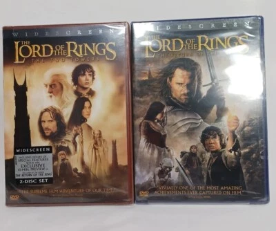 NEW! Lord Of The Rings 2 DVD s ~The Two Towers & Return of the King - Image 1 of 4
