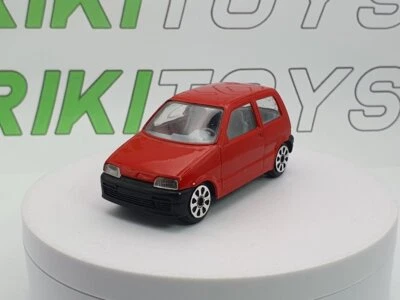 Fiat Cinquecento Burago 1/43 Rosso 1992 - Immagine 1 di 4