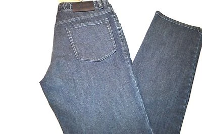 NUEVO BRIONI Jeans Denim 4000/17 97% Algodón 3% Elastano Talla 34 EE. UU. 50 UE Italia Foto 1 de 4