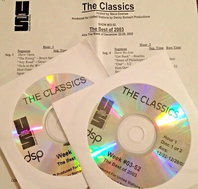 RADIO SHOW: BEST OF '03 12/22/03 BEATLES (5), U2, SPRINGSTEEN (2),ELVIS COSTELLO - Image 1 of 2