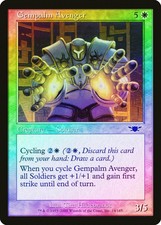 Gempalm Avenger FOIL Legions PLD White Common MAGIC GATHERING CARD ABUGames