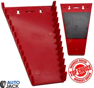 Magnetic Spanner Rack – Wall Mount ABS Holder | 12pc Capacity 3.5kg Garage Tools - Picture 1 of 12