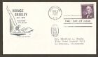 #1177 4C Horace Greely.- House Of Farnam Fdc