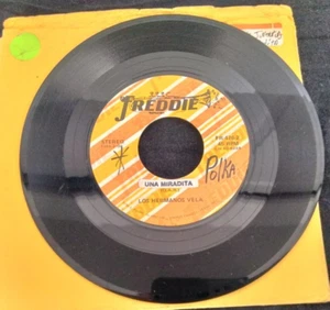LOS HERMANOS VELA - AQUELLA JUVENTUD / UNA MIRADITA FREDDIE RECORDS 7" SINGLE 45 - Picture 1 of 4