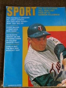 Sport Magazine June 1970 Harmon Killebrew, Denny McLain, Carlos May - Bild 1 von 2