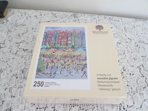 Wentworth Wooden Puzzle German Market Whimsy 250 Pieces Factory Sealed - Picture 1 of 4
