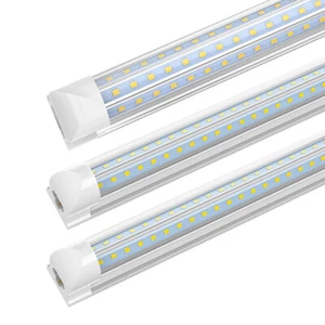 T8 8FT LED Tube Light Bulbs 2FT 4FT 6FT LED Shop Light Fixture 120W 5000K~6500K - Picture 1 of 19