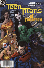 TEEN TITANS  (2003 Series)  (DC) #17 NEWSSTAND Very Good Comics Book