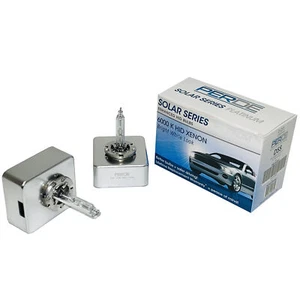 PERDE Solar Series Platinum D5S HID Bulb Set Xenon Enhanced 6000K Bright White - Picture 1 of 8