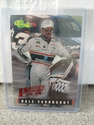 1995 Classic Finish Line - Printer's Proof #1 Dale Earnhardt /398 - Image 1 of 3
