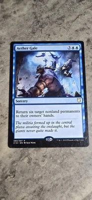 Aether Gale Commander 2018 Regular Sorcery Rare MTG LP  - Image 1 of 2