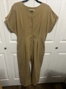 Micaela Greg Les Jumpsuit Golden Gr. M Utilitarian Minimalist - Bild 1 von 7