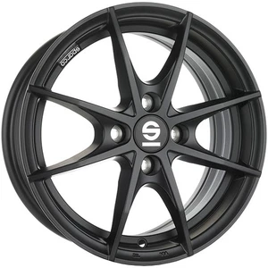 ALUFELGE SPARCO SPARCO TROFEO 4 FUR SKODA CITIGO 6X14 4X100 MATT BLACK S3L - Bild 1 von 4