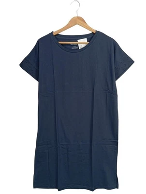 SCHIESSER Robe t-shirt Dames Robe T EU 40 noir style décontracté - Photo 1/4