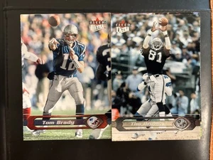 2002 Fleer Ultra Football Complete 200- Card Base Set Tom Brady - Picture 1 of 1