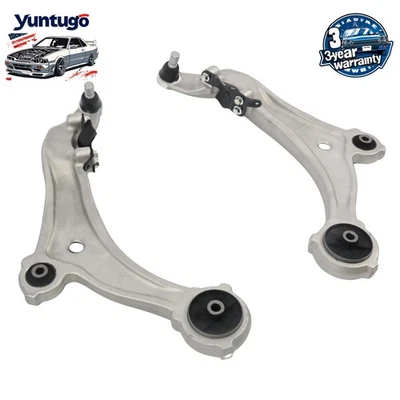 2pc Front Lower Control Arm with Ball Joint Assembly for Nissan Quest 2011-2017 - Image 1 of 4
