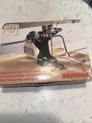 Bernina Walking Foot With Seam Guide + Switzerland - 006 330 70 00 - Image 1 of 4
