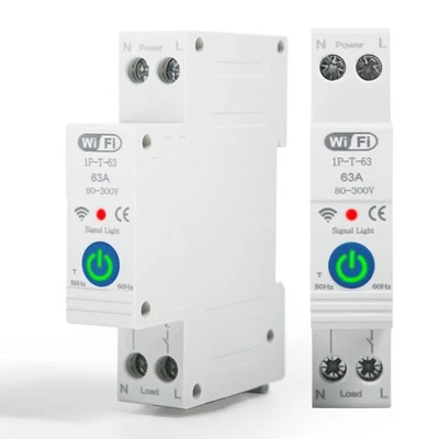 Interruttore Smart WiFi Intelligente Interruttore Timer Switch con 3 Modalità di - Immagine 1 di 4