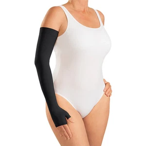 Medi Harmony Armsleeve/Gauntlet w/Dot Band, 20-30 mmHg(Size: II) Black - Picture 1 of 2