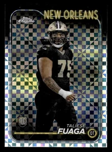 2024 Topps Chrome #296 Taliese Fuaga - NrMt-NmMt *TedsCardShack* - Picture 1 of 2