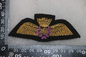 BRITISH EUROPEAN AIRWAYS BEA CIVIL AIRLINE PILOT WING BULLION WIRE - Picture 1 of 1