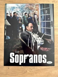 James Gandolfini Authentic Signed 8x10 pic RARE With COA Autograph Tony Soprano - Picture 1 of 5