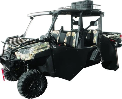 Puertas UTV DragonFire Racing negras para Ranger Crew XP 1000 522137 19-23 Foto 1 de 3
