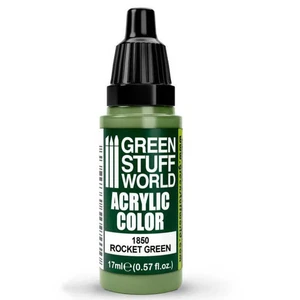 Pintura Acrílica Color Green Stuff World - VERDE COHETE 17 ml - Imagen 1 de 2