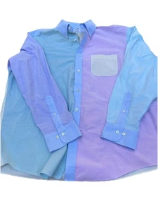 Brooks Brothers bügelfreies Hemd Regent Fit Baumwollmischung mehrfarbig LS XL - Bild 1 von 8