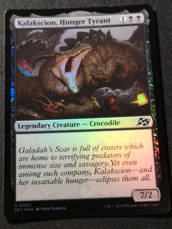 Kalakscion, Hunger Tyrant - Foil - DFT - MTG - EN - NM - 0093 - Image 1 of 1