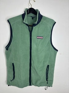 Vinyard Vines Martha's Vineyard Herren Weste mit großem Reißverschluss grün/blau - Bild 1 von 5