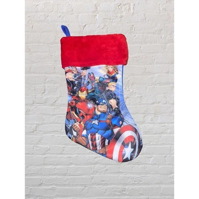 Medias de Navidad Superhéroe Marvel Avengers 17" X 7"  Foto 1 de 2